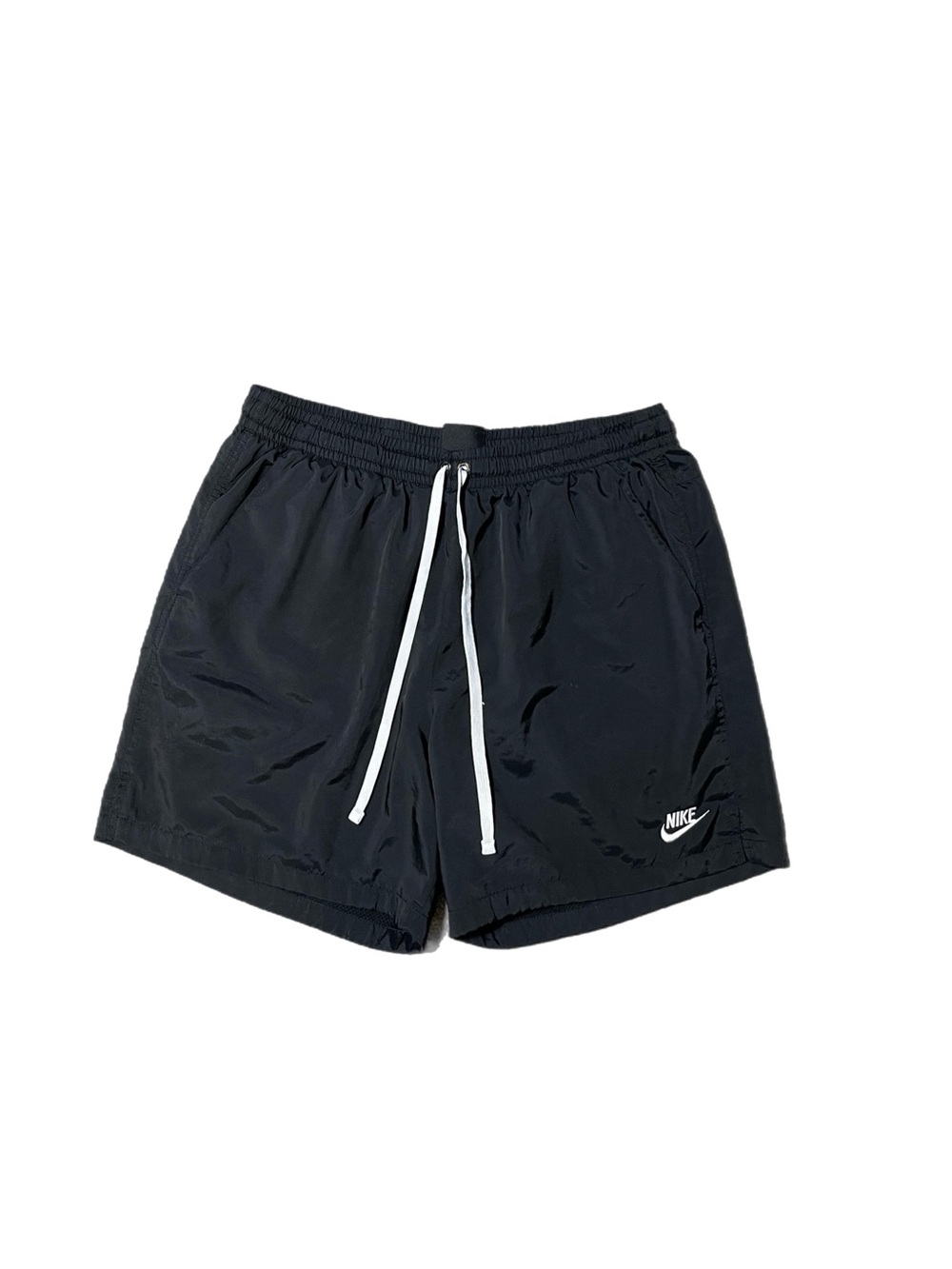 Men’s NIKE Black Embroidered Active Shorts